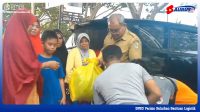 BPBD Parimo Salurkan Bantuan Logistik