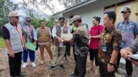 BPBD Prov Sulteng Serahkan 52 Unit Huntara Bagi Korban Banjir Torue