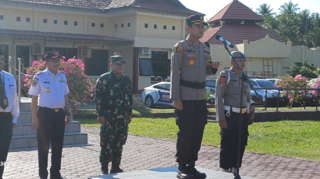 Polres Parigi Moutong Apel Gelar Pasukan Operasi Ketupat Tinombala 2023