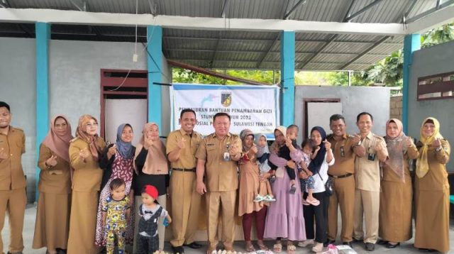 Dinsos Sulteng Salurkan Paket Pangan Bergizi Bagi Stunting untuk 220 Penerima Manfaat
