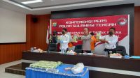 Polda Sulteng Gagalkan Penyelundupan 15 Kg Sabu dari Malaysia