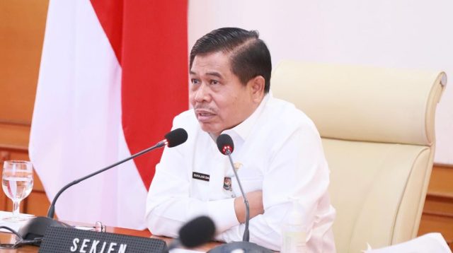 Sekjen Kemendagri Tegaskan Camat Harus Netral Pada Pemilu 2024