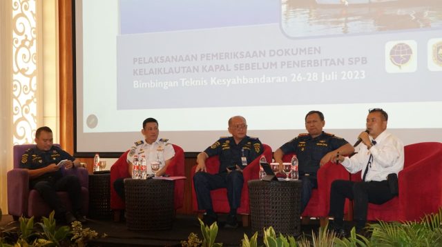 Syahbandar Se-Indonesia Bimtek Keselamatan dan Keamanan Pelayaran