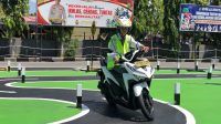 Polresta Palu Berlakukan Lintasan Baru untuk Praktik Ujian SIM C