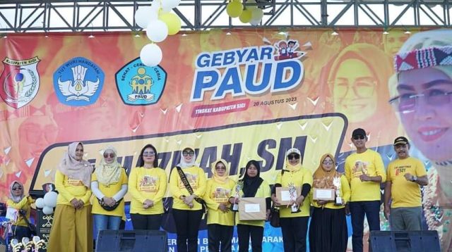 Sekda Nuim Hayat Apresiasi Pembinaan dan Pengembangan Paud di Kabupaten Sigi