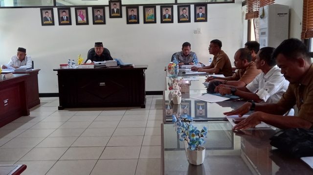 Komisi III Bahas Realisasi dan Prognosis Enam Bulan Dinas PUPRP Parigi Moutong