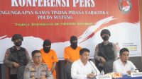 Ditresnarkoba Polda Sulteng Gagalkan Penyelundupan 20 Kg Sabu