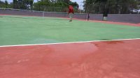 Lantai Lapangan Tenis PN Parigi Tidak Rata, PPK : Saya Tidak Mau PHO Lantai Lapangan Tenis PN Parigi Tidak Rata, PPK : Saya Tidak Mau PHO