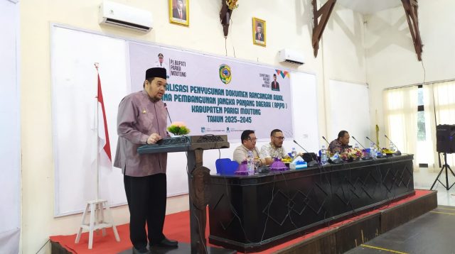 Bappelitbangda Parigi Moutong Sosialisasikan Penyusunan Rancangan RPJPD 2025-2045