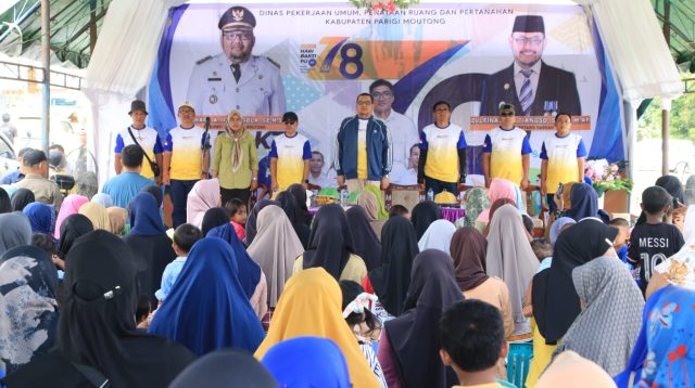 Hari Bhakti ke 78, Dinas PUPRP Parigi Moutong Baksos di Kecamatan Siniu