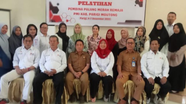 Pesan Pj Bupati Richard Saat Buka Pelatihan Pembina PMR Parigi Moutong