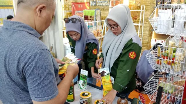 DISPKH Parigi Moutong Ikut Pameran Produk Unggulan di Sulteng Expo