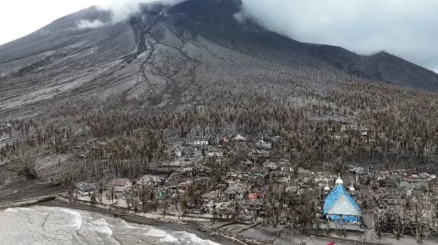 Rehabilitasi dan Rekonstruksi Pascabencana Gunung Ruang Sulawesi Utara