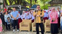 Semarakan Hardiknas 2024, Pj. Bupati, Richard Arnaldo Lepas Lomba Gerak Jalan Pelajar