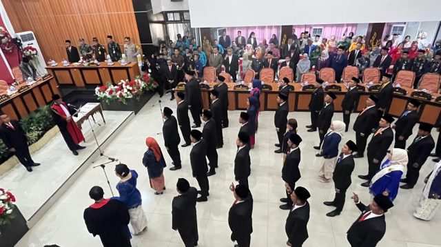 Pelantikan Anggota DPRD Kota Palu Masa Jabatan 2024-2029