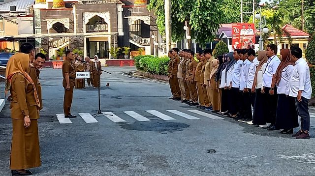 Pimpin Apel Pagi, Asisten III Tekankan ASN Tetap Jalankan Kedisiplinan dan Jaga Nertalitas Jelang Pilkada 2024