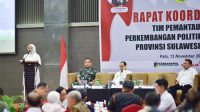 Buka Rakor tim pemantauan perkembangan politik Sulteng 2024, berikut pesan PJs Gubernur