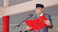 Bacakan pidato Mensos Saifullah, M Sadly pimpin upacara peringatan hari pahlawan di lingkup pemprov sulteng