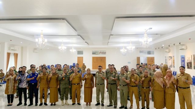 Ujikom Kenaikan Jenjang Jabatan Fungsional Pol PP Diikuti 22 Peserta