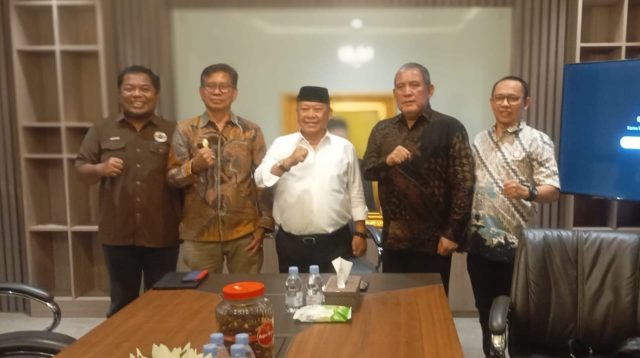 Disominfosantik, Komisi Informasi dan KPID Sulteng Audiens dengan Ketua DPRD