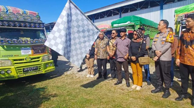 KPU Parigi Moutong Mulakan Distribusi Logistik Pilkada untuk 12 Kecamatan