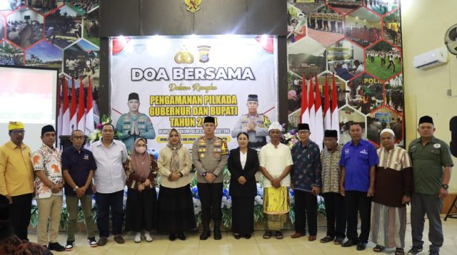 Polres Parigi Moutong Gelar Doa Bersama Jelang Voting Day