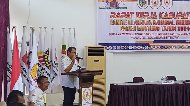 Rakerkab KONI Parigi Moutong, Bahas Pamajuan dan Pengembangan Prestasi Olahraga