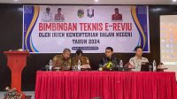 Bimtek E-reviu Oleh Irjen Kementerian Dalam Negeri Tahun 2024