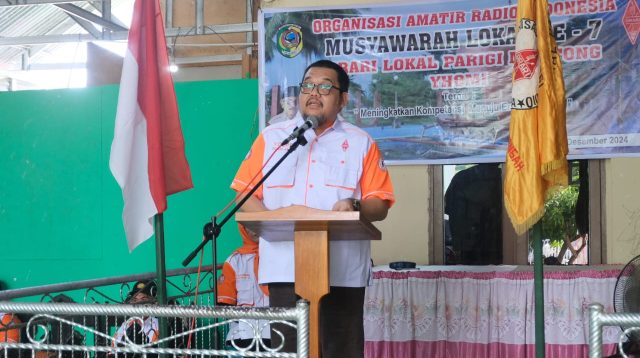 Pesan Pj Bupati Dalam Musyawarah Lokal Ke-VII Orari Lokal Parigi Moutong
