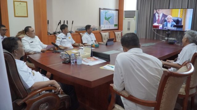 Gubernur Sulteng Ikuti Rakor Penataan Tenaga Non ASN di Instansi Pemerintah Daerah