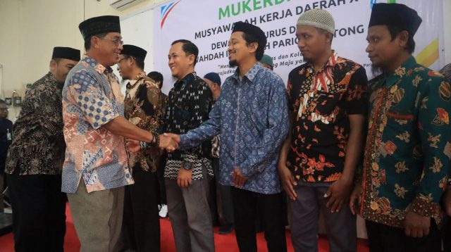 Mewakili Pj. Bupati, Asisten I Aziz Tombolotutu Resmi Buka Mukerda Ke X DPD Wahdah Islamiyah Parigi Moutong