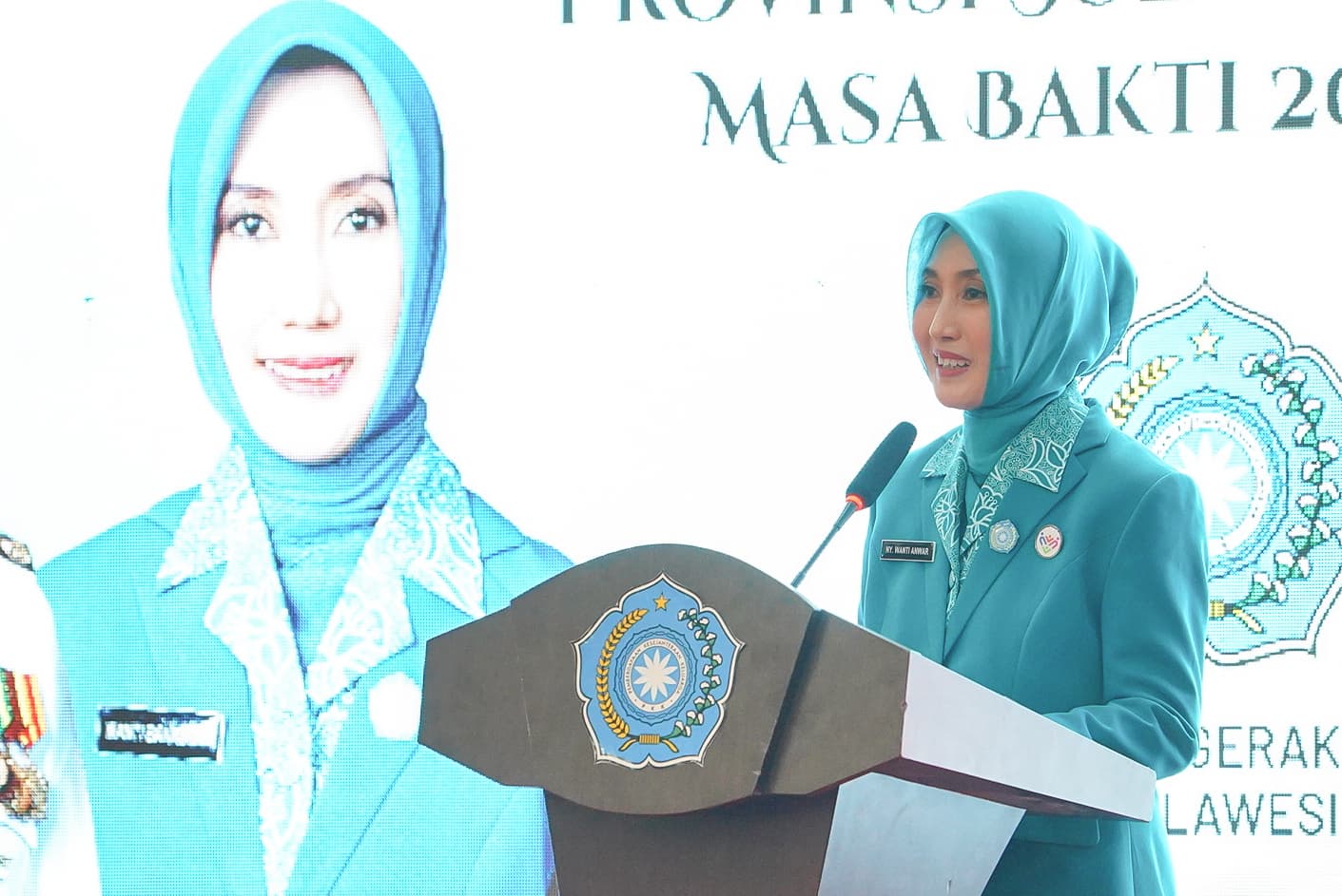 Sry Nirwanti Resmi Dilantik sebagai Ketua TP-PKK Sulteng 2025-2030