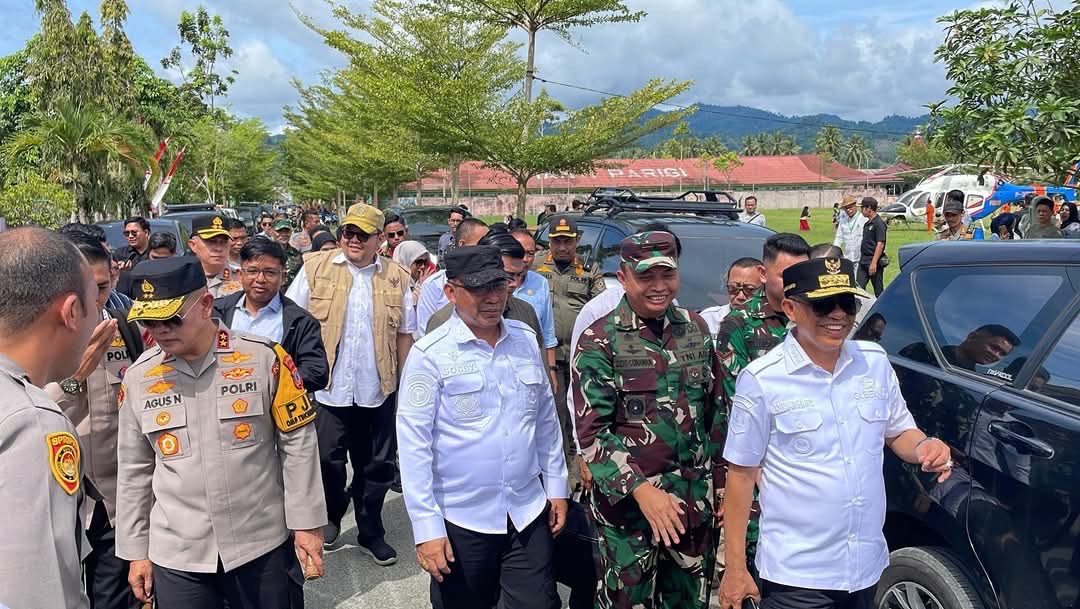 Gubernur, Kapolda, KPU dan Bawaslu RI Pantau PSU Pilkada Parigi Moutong
