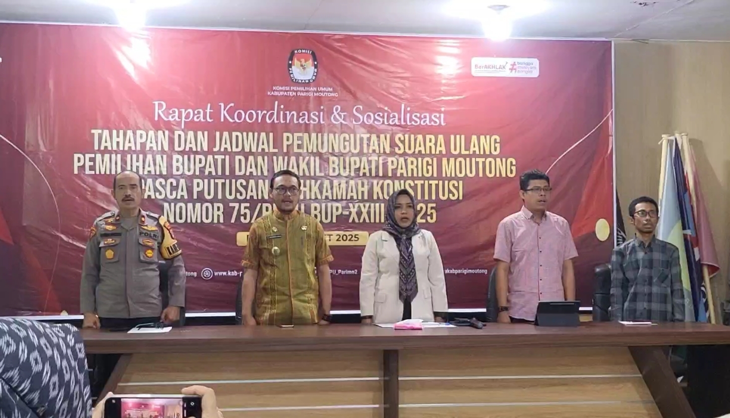 KPU BUKA PENDAFTARAN PENGGANTI CALON BUPATI UNTUK PSU