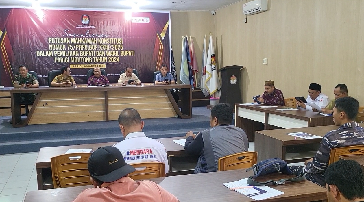 KPU Sosialisasi Tindak Lanjut Putusan Mahkama Konstitusi