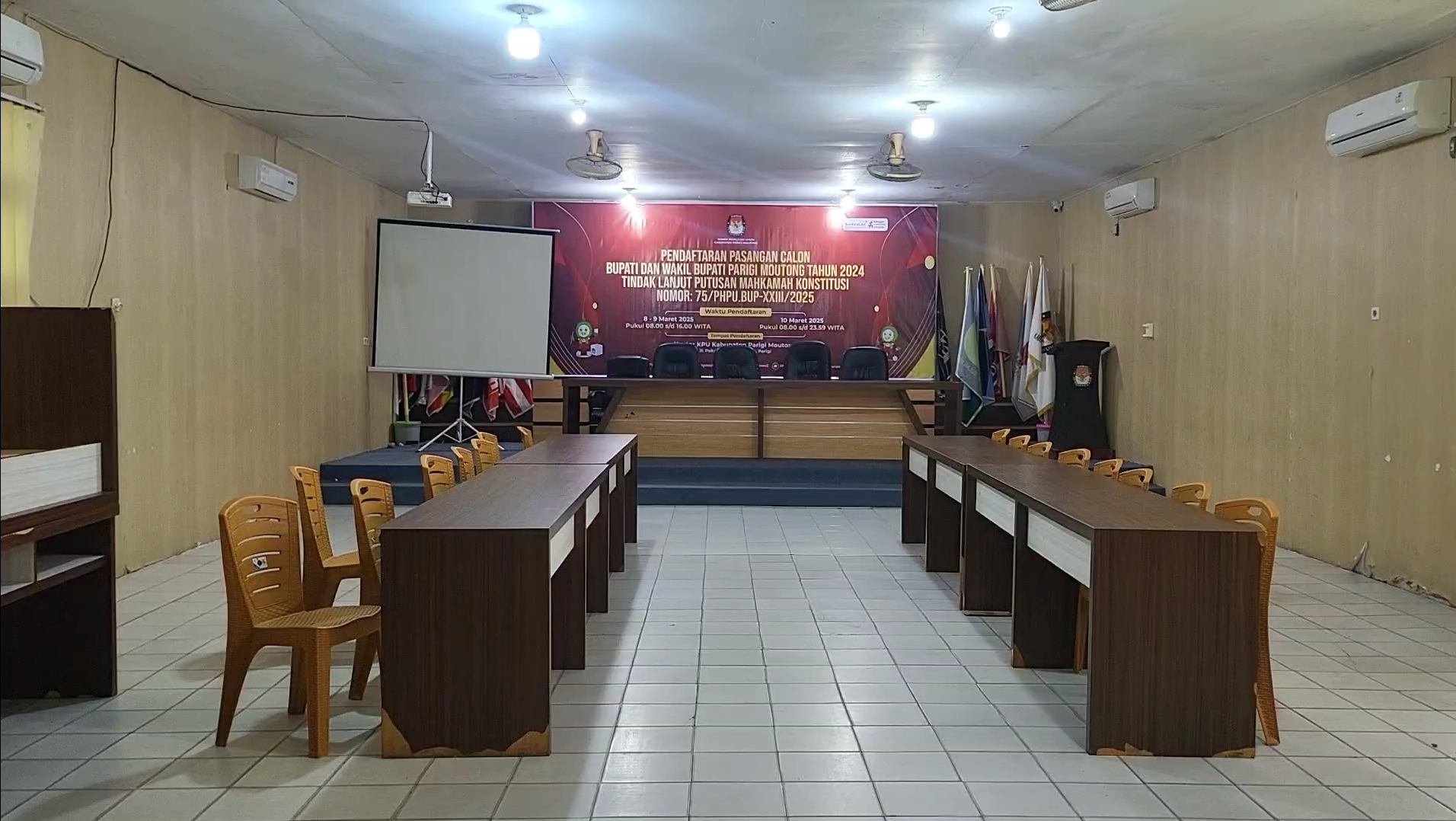 PARPOL PENGUSUNG TIDAK DAFTARKAN PENGGANTI CALON BUPATI
