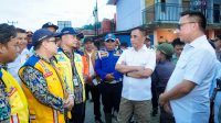 Tinjau Banjir Morut, Gubernur Sulteng Dorong Pembangunan Tanggul Sungai La’a