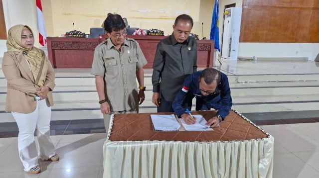 Rapat Paripurna DPRD Agenda Laporan LKPJ Bupati TA 2024