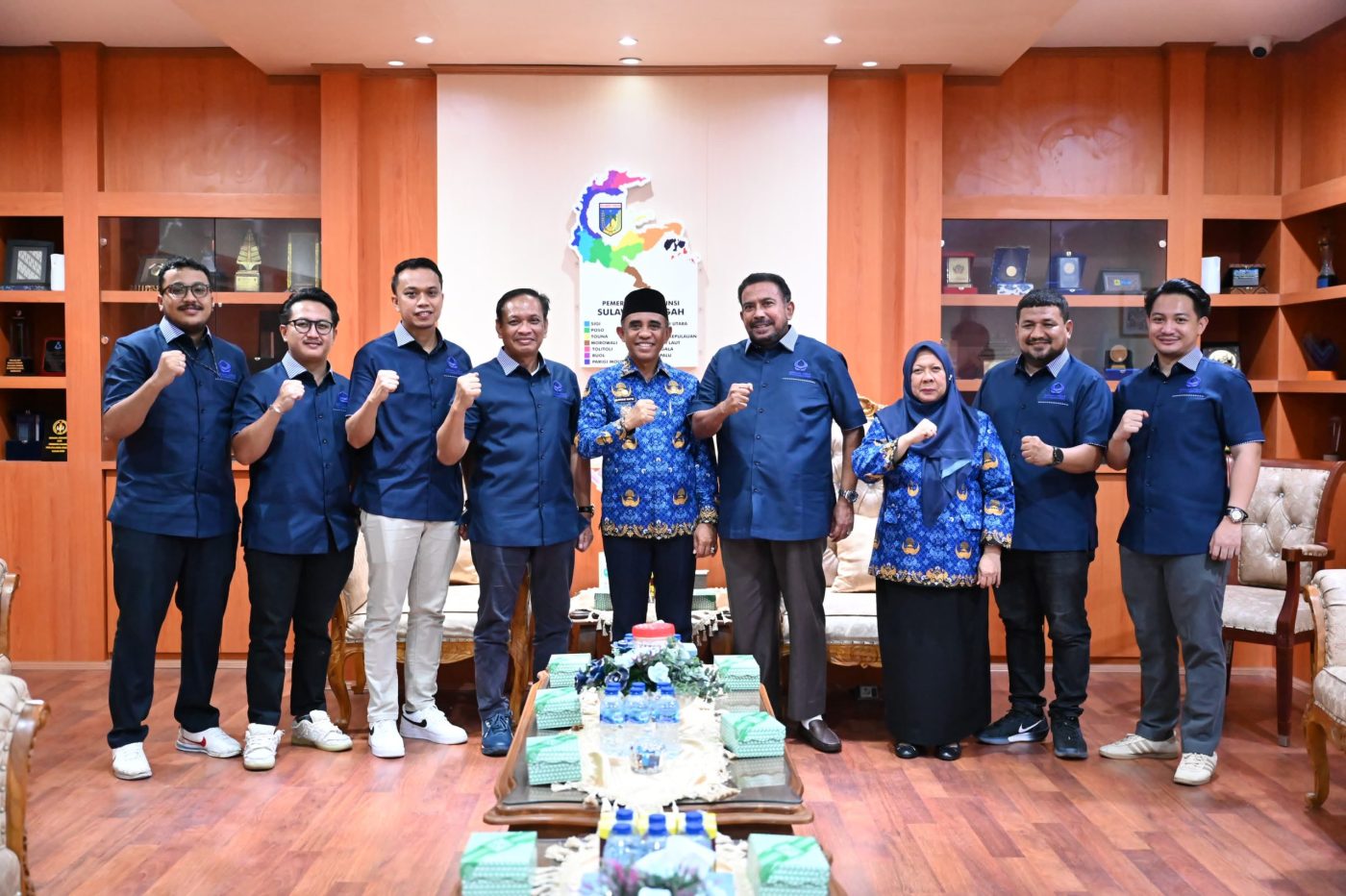 Hiswana Migas Temui Gubernur Bahas Kuota Energi di Sulteng