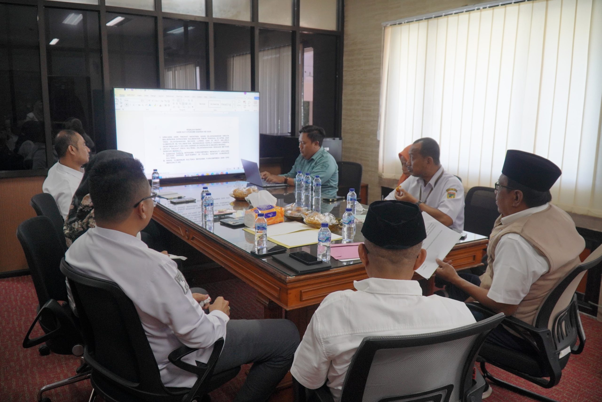 Begini Persiapan Acara Semarak Sulteng Nambaso