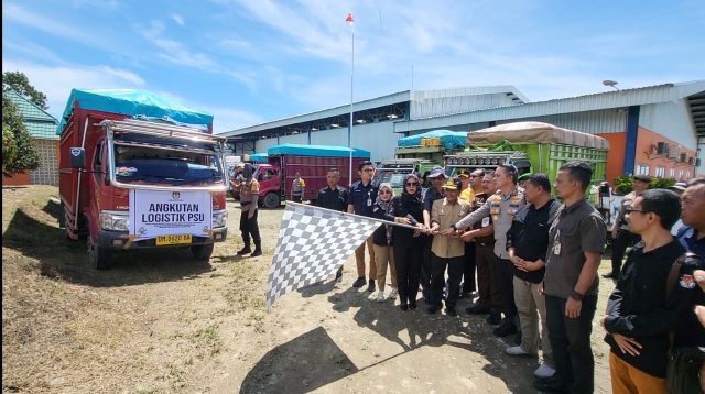 Distribusi Logistik PSU Pilkada Parigi Moutong Dimulai