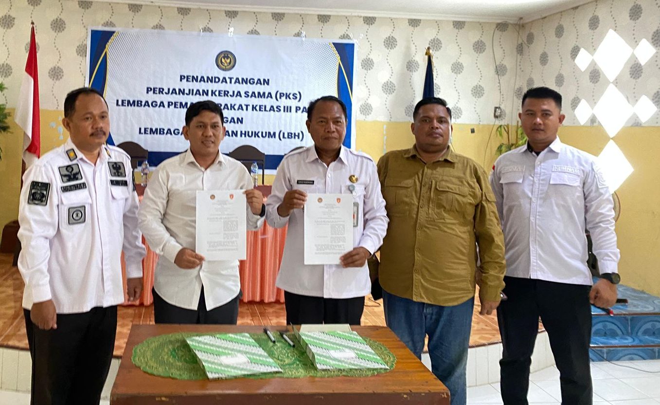 Lapas Parigi Jalin Kerja Sama Dengan LBH Yayasan Rumah Hukum Tadulako