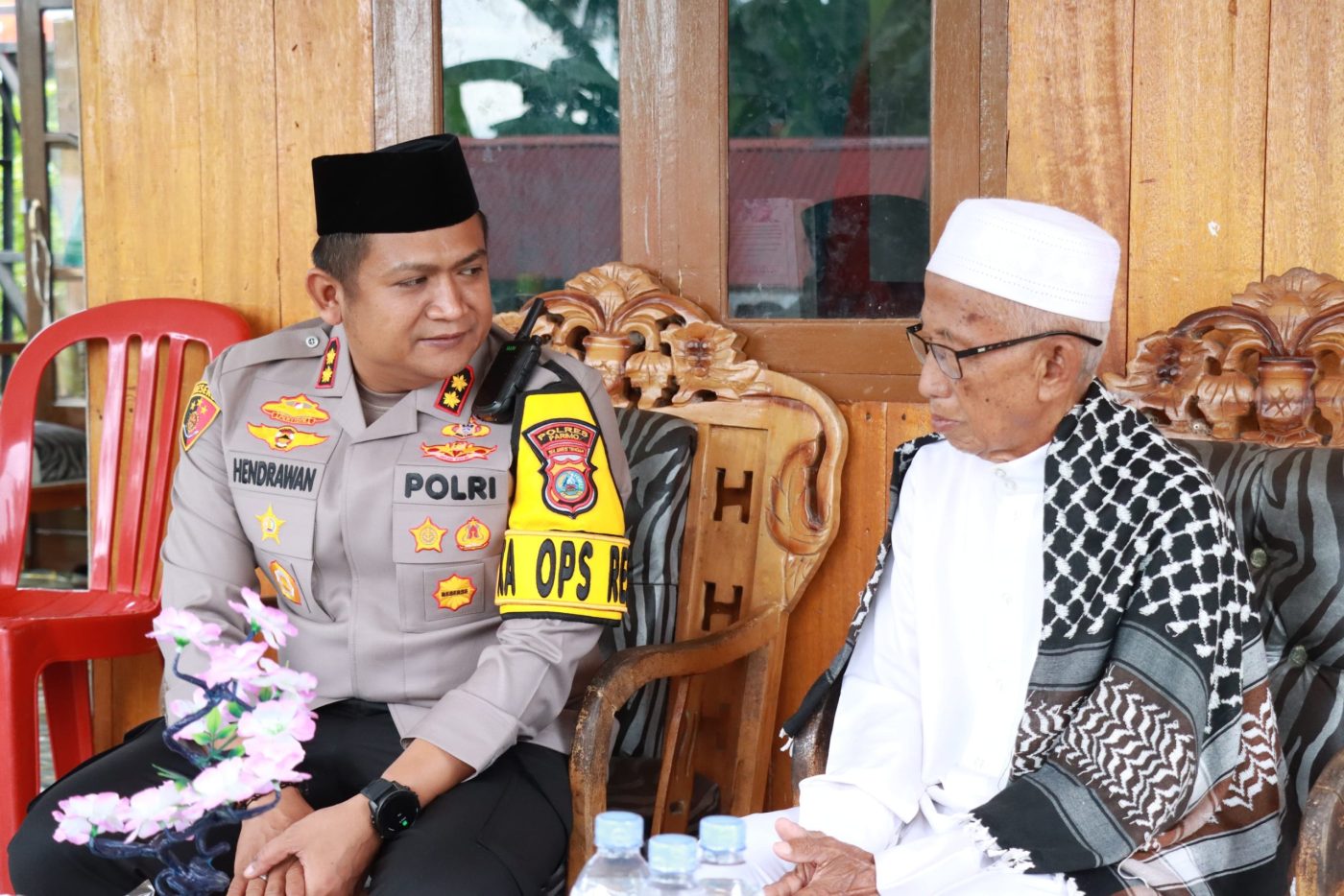 Kapolres Parigi Moutong AKBP Hendrawan Kunjungi Ponpes Ittihadul Ummah