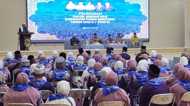 Sebanyak 200 JCH Parigi Moutong Diberangkatkan ke Asrama Haji