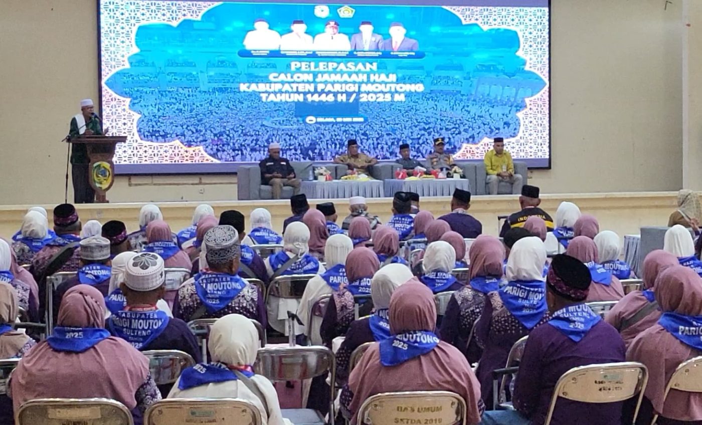 Sebanyak 200 JCH Parigi Moutong Diberangkatkan ke Asrama Haji