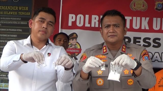 Dua Penjual Narkoba Ditangkap Polres Parigi Moutong
