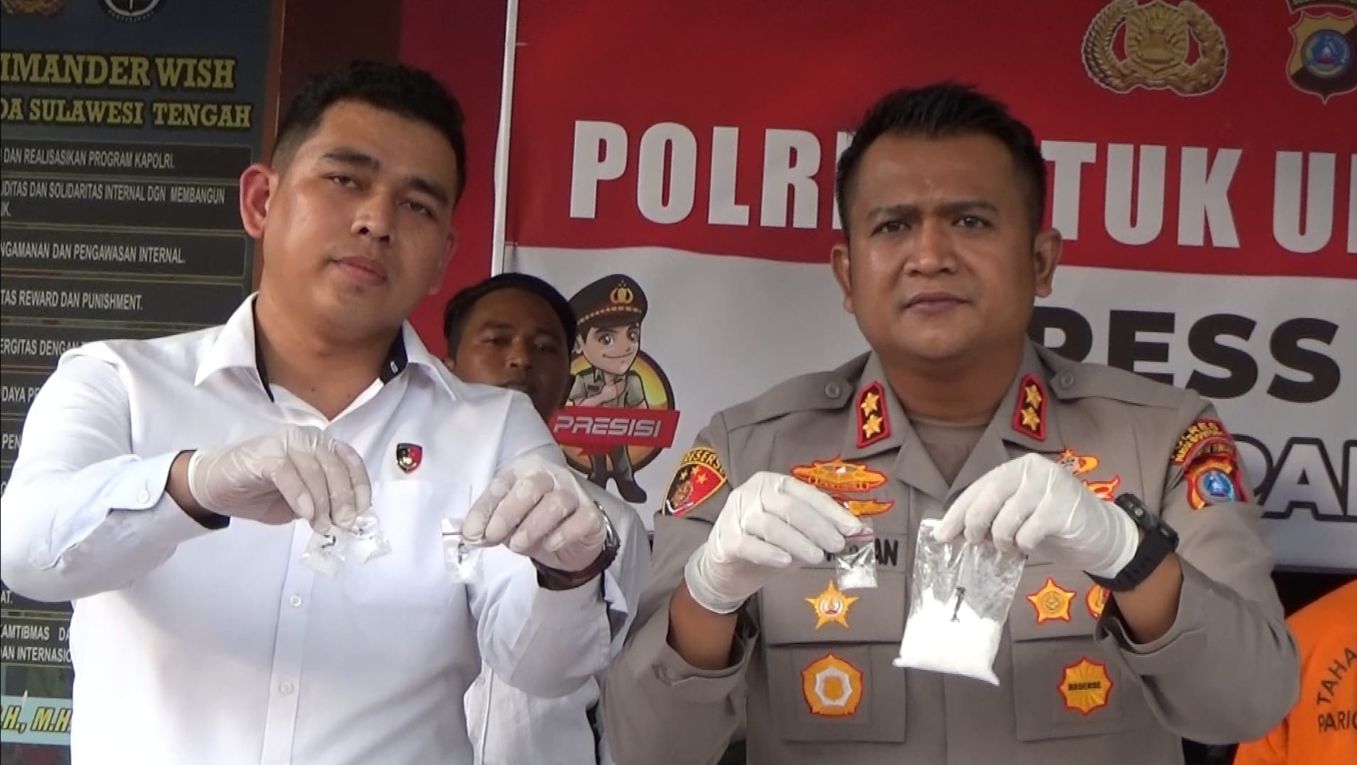 Dua Penjual Narkoba Ditangkap Polres Parigi Moutong