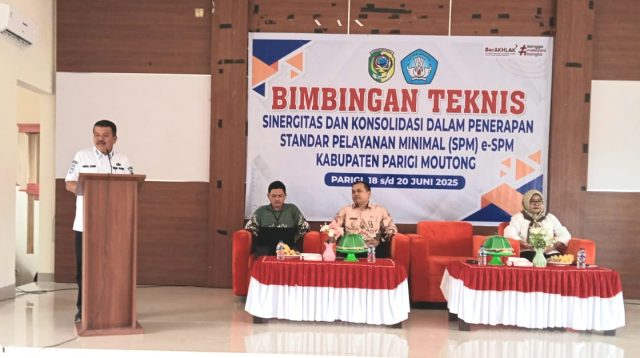 Wabup Buka Bimtek Sinergitas Dan Konsolidasi Dalam Penerapan E-SPM