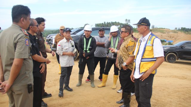Pemprov Sulteng dan Pemkab Parigi Moutong Tinjau Lokasi Tambang di Kayuboko