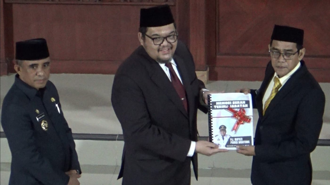 Pimpin Sertijab Bupati dan Wabup Parigi Moutong, Ini Pesan Gubernur Sulteng